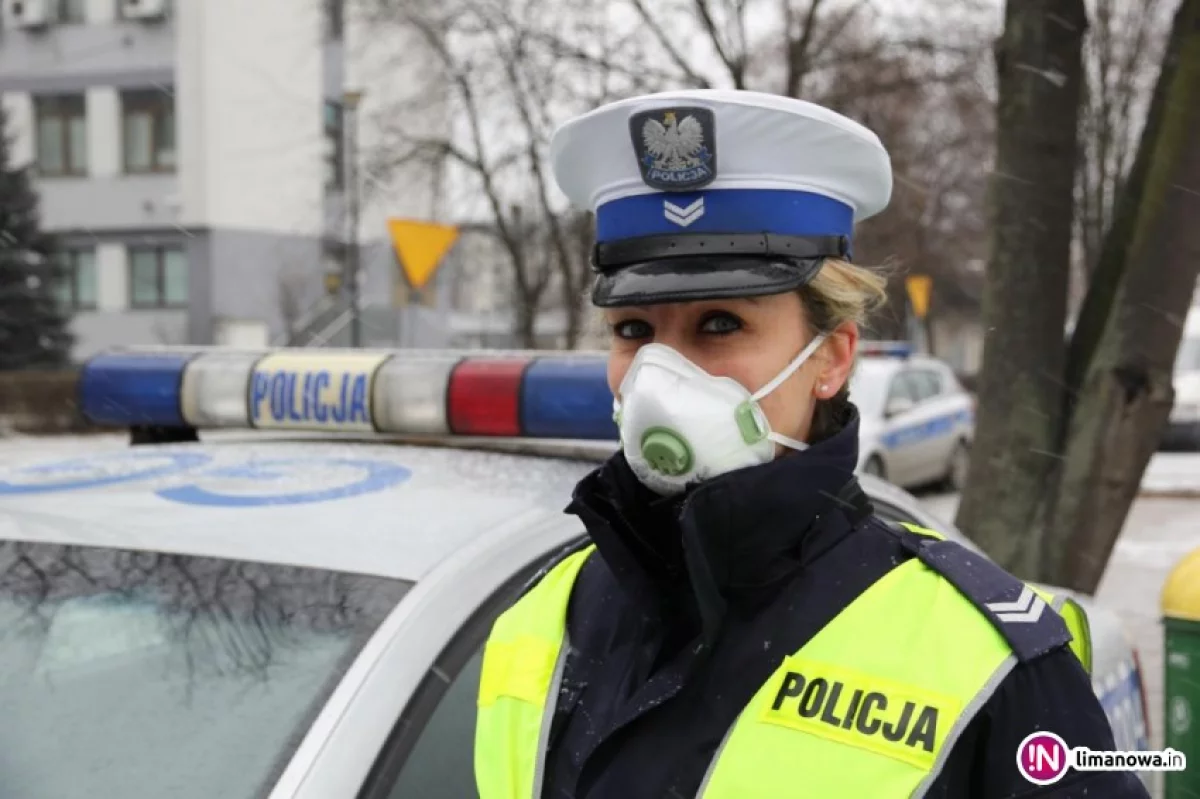 Policjanci będą chodzić w maskach, ale nie wszyscy