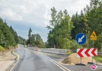 Droga wojewódzka przejezdna - ruch wahadłowy i ograniczenie do 15 ton - zdjęcie główne