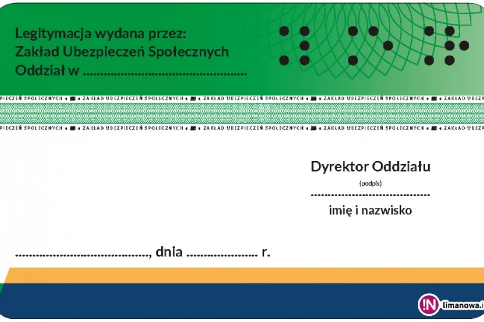 ZUS wprowadza nowe legitymacje. Stare nie tracą ważności! - zdjęcie 2
