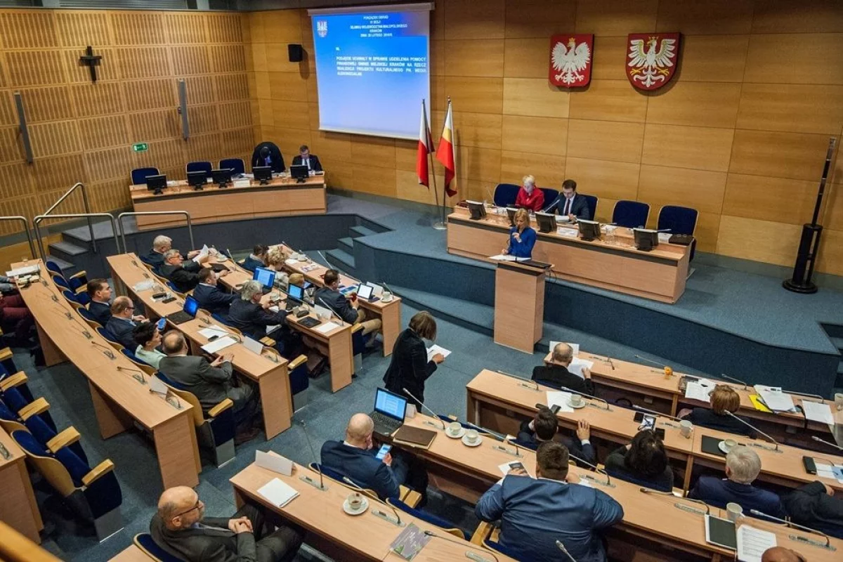 Retransmisja VI sesji Sejmiku Województwa Małopolskiego