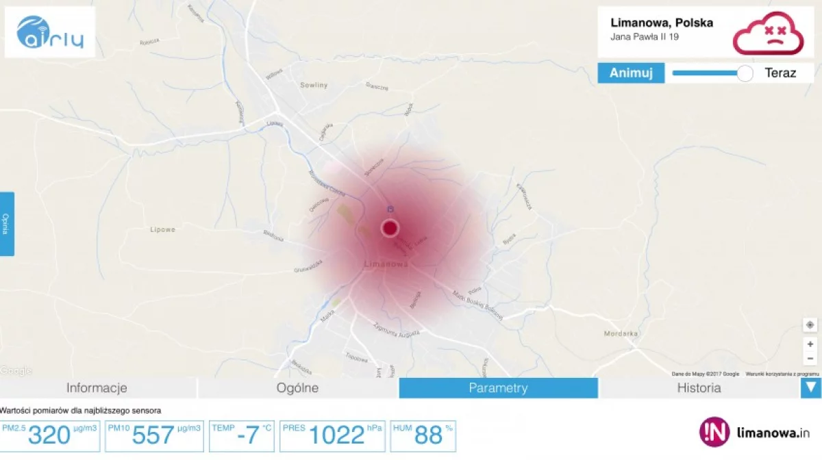 Pierwszy czujnik zamontowany. Pierwsze wyniki: tragedia!