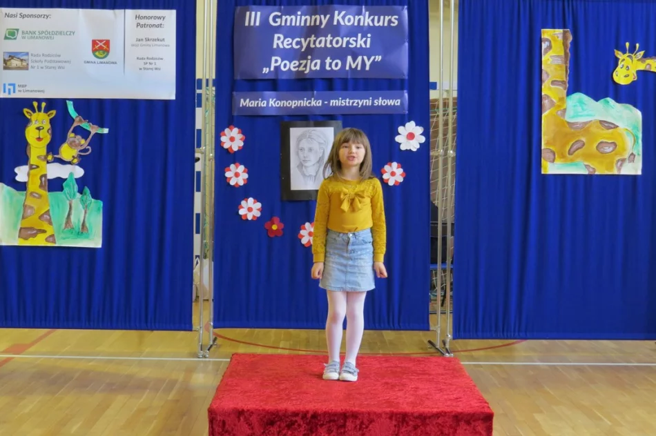 III Gminny Konkurs Recytatorski "Poezja to MY" w Starej Wsi - zdjęcie 2