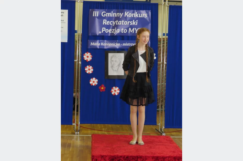 III Gminny Konkurs Recytatorski "Poezja to MY" w Starej Wsi - zdjęcie 5