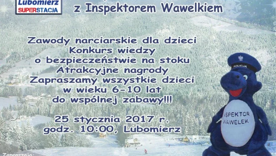 Policja organizuje dzieciom zawody i konkurs wiedzy na stoku - zdjęcie 1