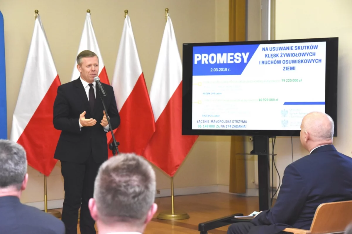 Promesy na 3,5 mln zł dla samorządów z Limanowszczyzny
