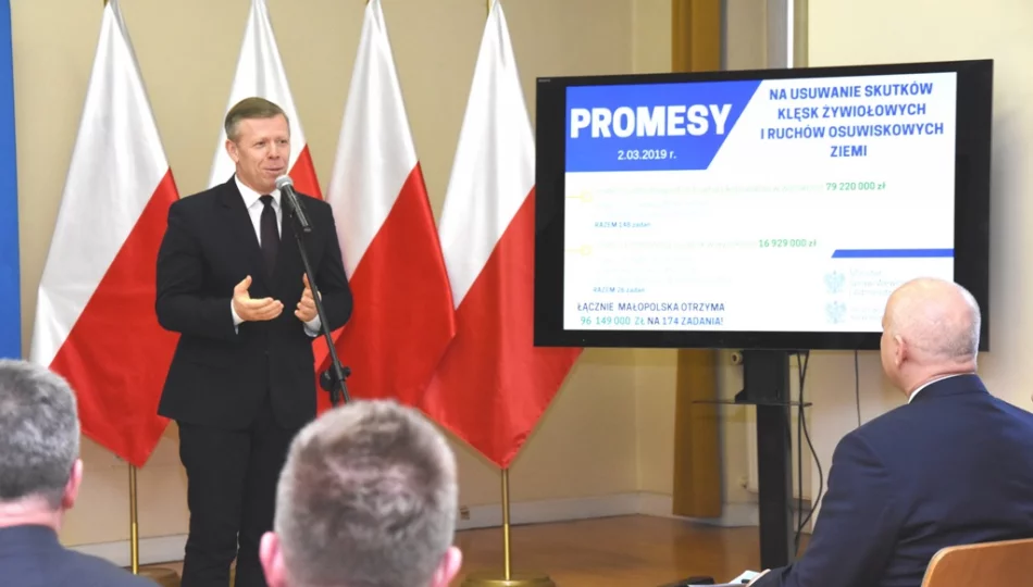 Promesy na 3,5 mln zł dla samorządów z Limanowszczyzny - zdjęcie 1