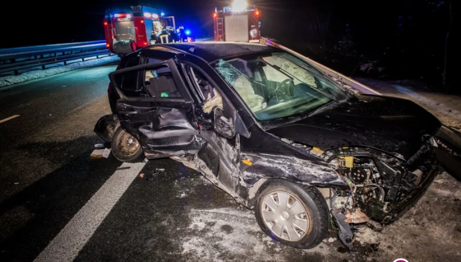 Wypadek polskiej rodziny na autostradzie w Niemczech - zdjęcie 1