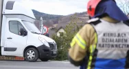Zderzenie motocykla z samochodem dostawczym - zdjęcie 2