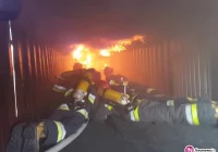 Szkolili się z gaszenia pożarów wewnętrznych - zdjęcie główne