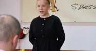 Grand Prix Powiatowego Konkursu Poezji im. Jana Twardowskiego dla uczennicy z Męciny - zdjęcie 3