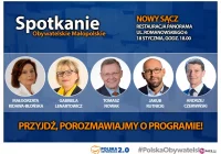 # PolskaObywatelska – PO zaprasza Sądeczan na spotkanie z politykami Platformy - zdjęcie główne