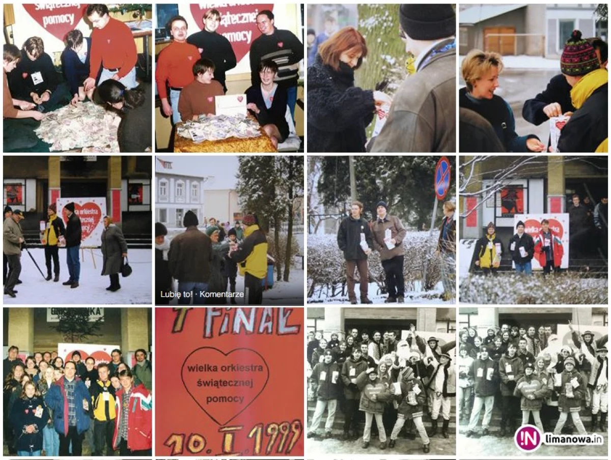 Pierwsze finały WOŚP na archiwalnych zdjęciach wolontariuszy