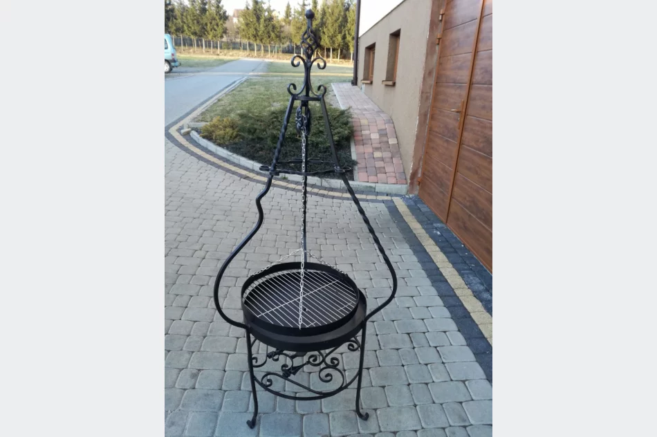 Grill ogrodowy kuty - zdjęcie 6