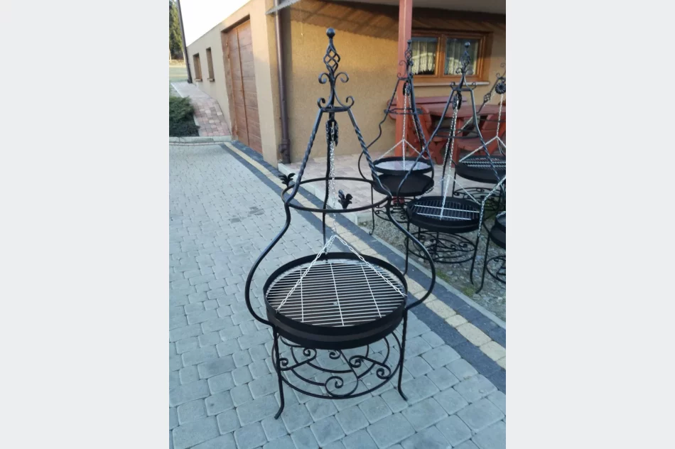 Grill ogrodowy kuty - zdjęcie 7