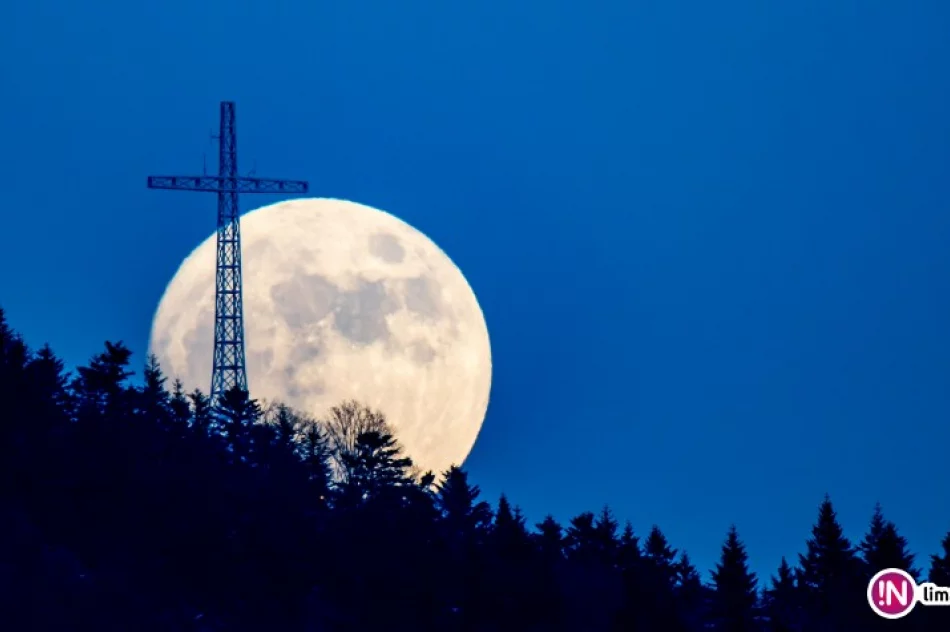 Ostatnie godziny siarczystych mrozów. Zobacz dzisiejszy wschód Księżyca i zjawisko halo (zdjęcia) - zdjęcie 3