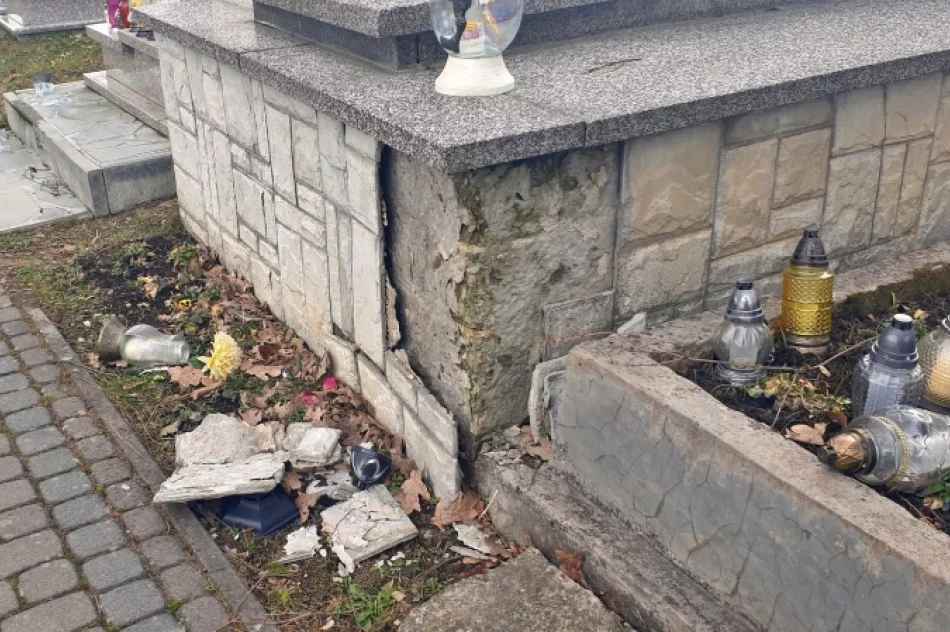 Spustoszenia także na cmentarzach - zdjęcie 5