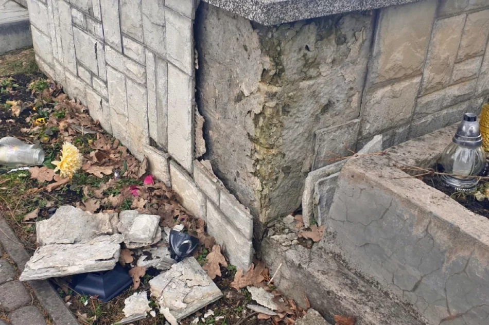 Spustoszenia także na cmentarzach - zdjęcie 16