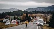 Zderzenie dwóch pojazdów na DK 28 - zdjęcie 3