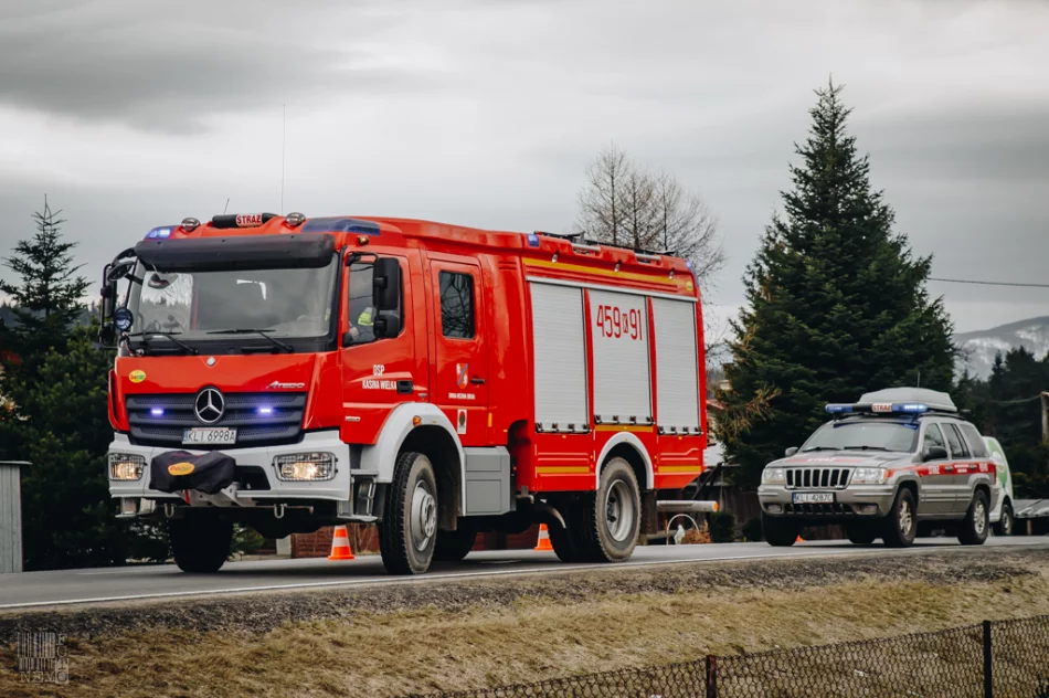 Zderzenie dwóch pojazdów na DK 28 - zdjęcie 7