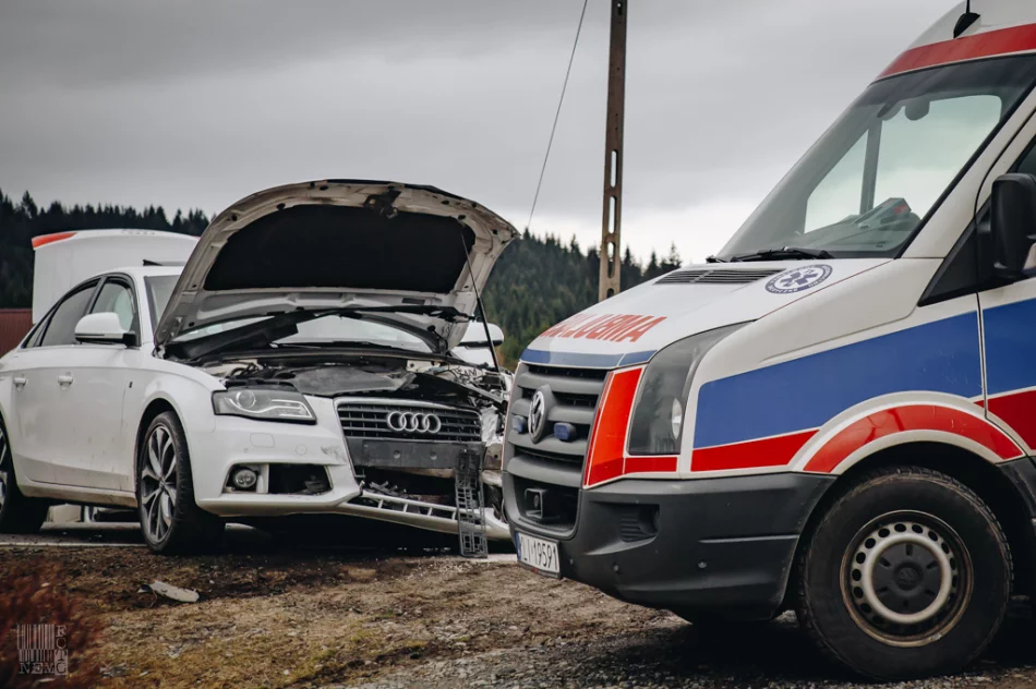 Zderzenie dwóch pojazdów na DK 28 - zdjęcie 8