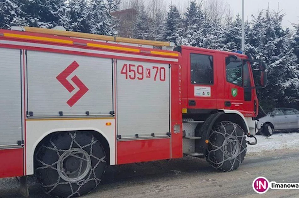 Auto zjechało z drogi i uderzyło w latarnię. Kierująca trafiła do szpitala - zdjęcie 4