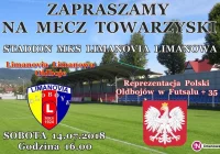 Oldboje Limanovii zagrają z oldbojami reprezentacji Polski w futsalu - zdjęcie główne