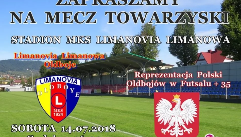 Oldboje Limanovii zagrają z oldbojami reprezentacji Polski w futsalu - zdjęcie 1