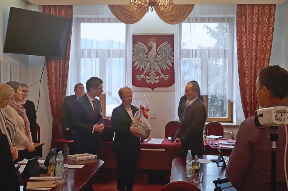 Retransmisja V sesji Rady Gminy Tymbark - zdjęcie 2