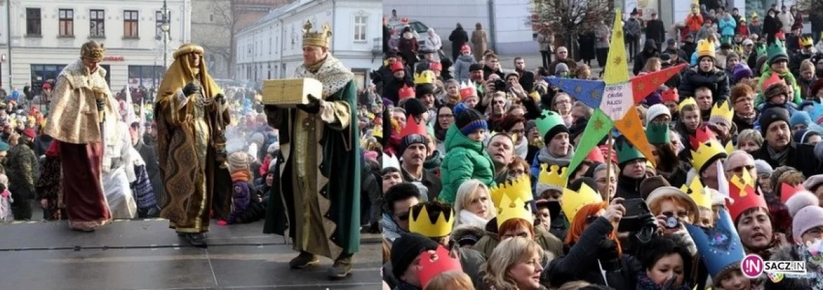 Sądeczanie pokłonią się Dzieciątku Jezus wraz z Trzema Królami