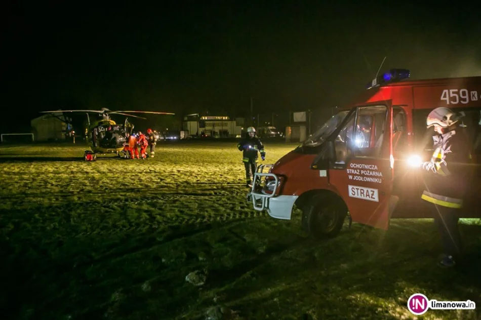 Policja: to prawdopodobnie nieszczęśliwy wypadek. Poparzony 60-latek w ciężkim stanie - zdjęcie 3