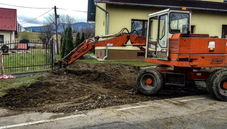 Koparka uszkodziła gazociąg - zdjęcie 1