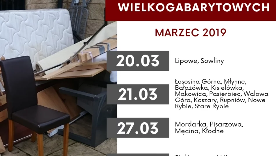 Wywóz odpadów wielkogabarytowych w gminie Limanowa - zdjęcie 1