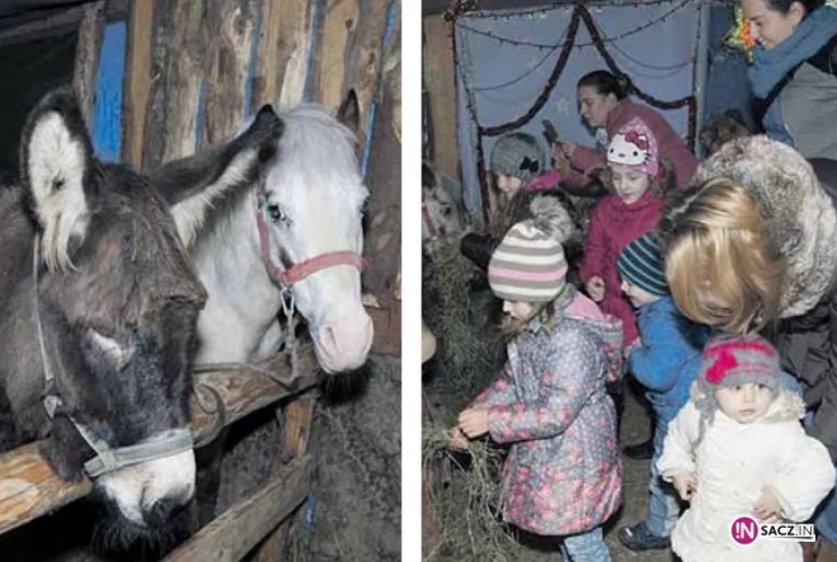 Żywa szopka w Żeleźnikowej czeka na zwiedzających