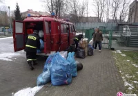 Strażacy dotarli z pomocą do bezdomnych - zdjęcie główne