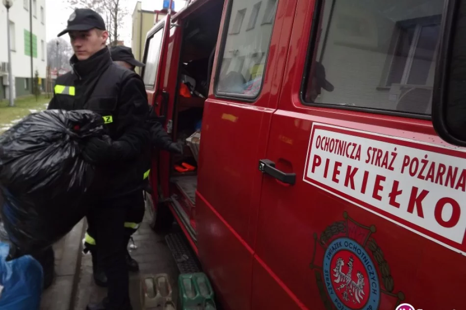Strażacy dotarli z pomocą do bezdomnych - zdjęcie 4