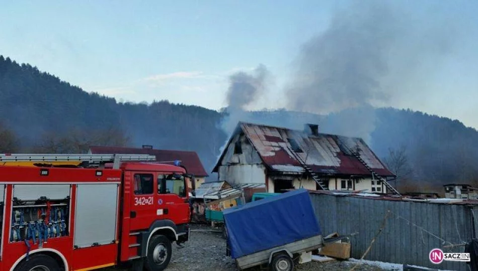 W Maszkowicach znów ogień. Ostatnia tragedia nikogo nic nie nauczyła? - zdjęcie 1