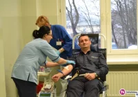 Mundurowi zebrali 10 litrów krwi i już planują kolejne akcje - zdjęcie główne