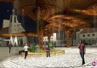 Nietypowe zadaszenie na płycie rynku? - zdjęcie główne