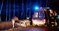 Kolizyjny poniedziałek na Limanowszczyźnie - zdjęcie 3