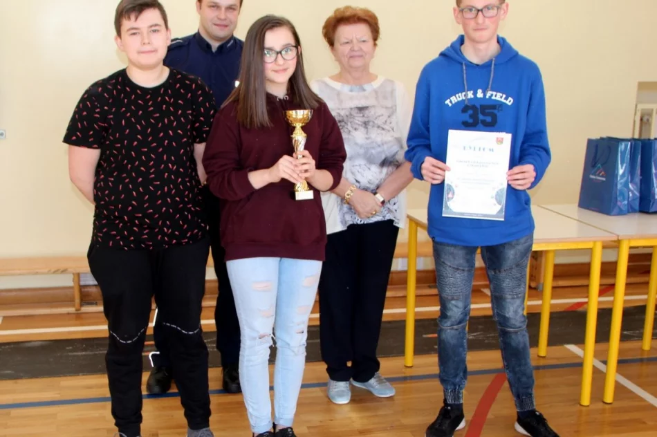 Gminne eliminacje Turnieju Wiedzy o Bezpieczeństwie w Ruchu Drogowym - zdjęcie 3