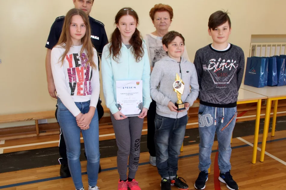 Gminne eliminacje Turnieju Wiedzy o Bezpieczeństwie w Ruchu Drogowym - zdjęcie 6