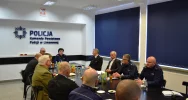 Spotkanie kierownictwa komendy z przedstawicielami podmiotów pozapolicyjnych - zdjęcie 2