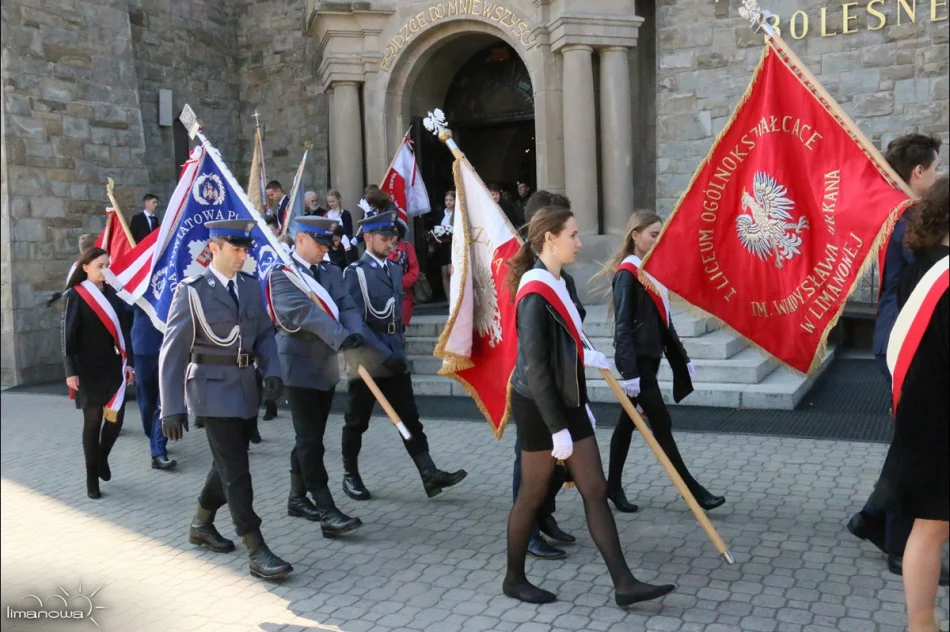LIMANOWIANIE ODDALI HOŁD OFIAROM ZBRODNI KATYŃSKIEJ - zdjęcie 10