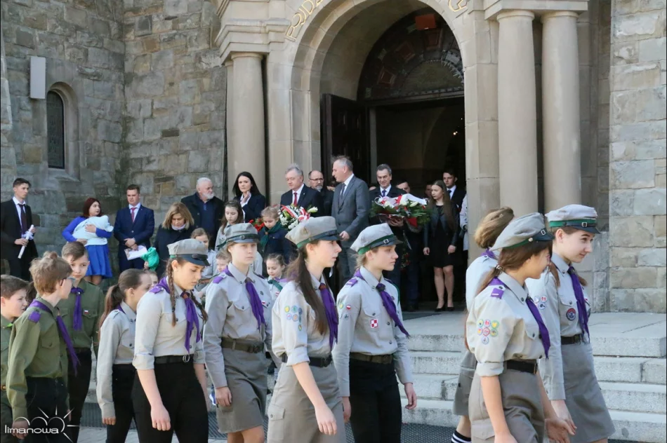 LIMANOWIANIE ODDALI HOŁD OFIAROM ZBRODNI KATYŃSKIEJ - zdjęcie 11