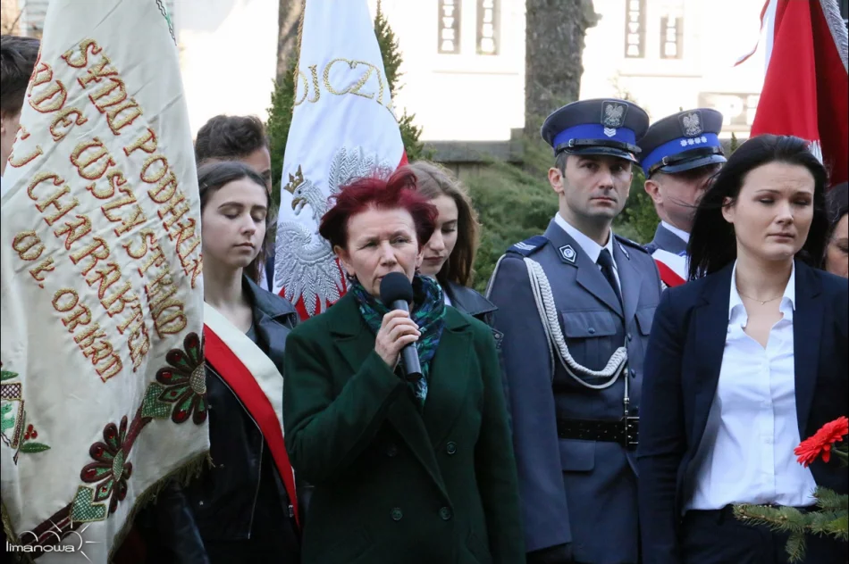 LIMANOWIANIE ODDALI HOŁD OFIAROM ZBRODNI KATYŃSKIEJ - zdjęcie 14