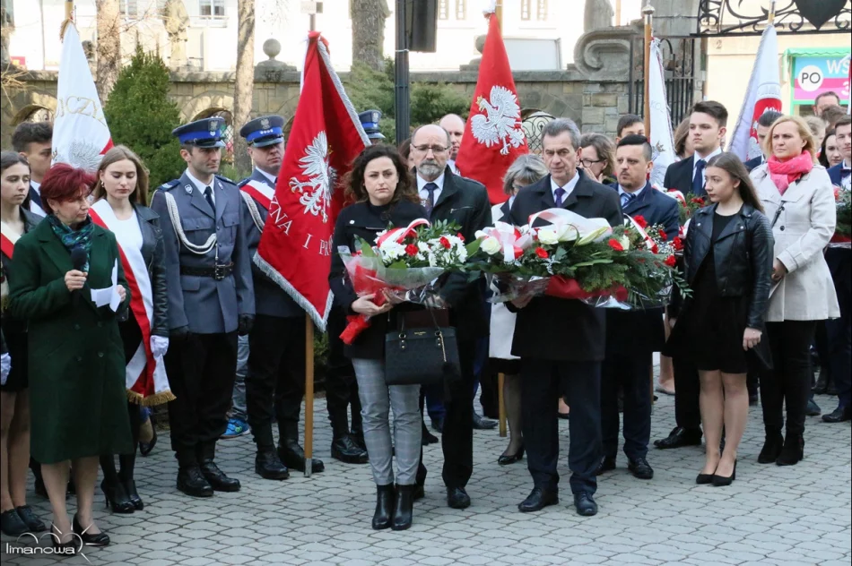 LIMANOWIANIE ODDALI HOŁD OFIAROM ZBRODNI KATYŃSKIEJ - zdjęcie 16