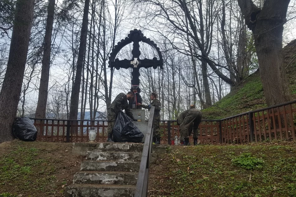 Strzelcy uporządkowali miejsca pamięci - zdjęcie 2