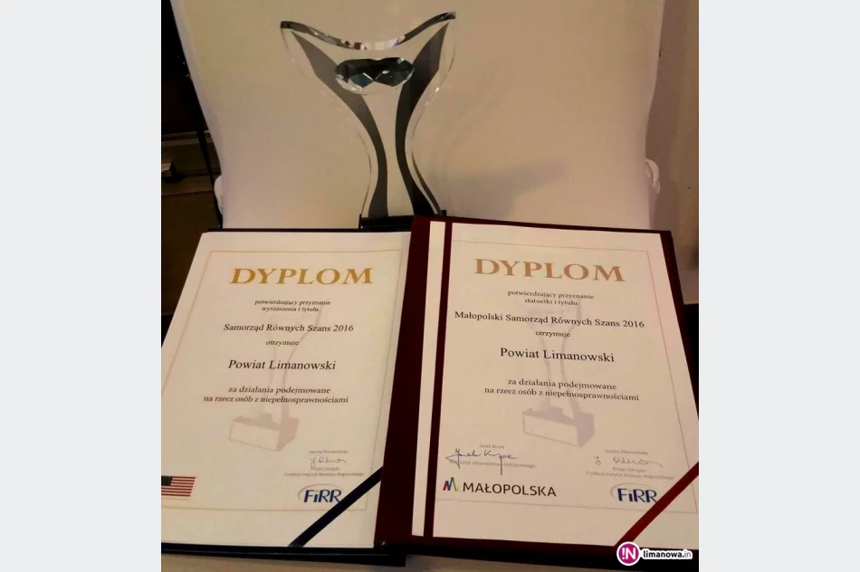 'Samorząd Równych Szans' - nagrodzeni za wypożyczalnię sprzętu - zdjęcie 2