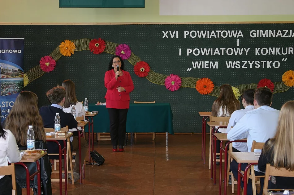 XVI Powiatowa Gimnazjada i I Powiatowy Konkurs „Wiem Wszystko” - zdjęcie 3