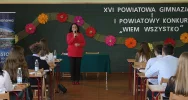 XVI Powiatowa Gimnazjada i I Powiatowy Konkurs „Wiem Wszystko” - zdjęcie 3